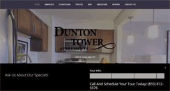 Desktop Screenshot of duntontower.com
